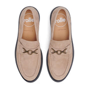 Rollie Loafer Rise Walnut Suede/Black