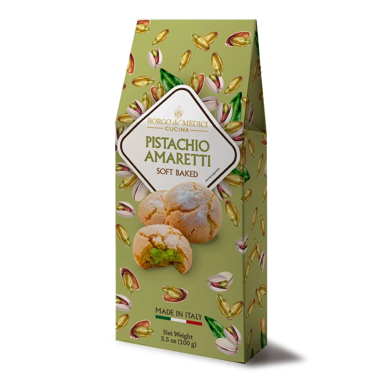Borgo de Medici Pistachio Amaretti Gift Box 100g