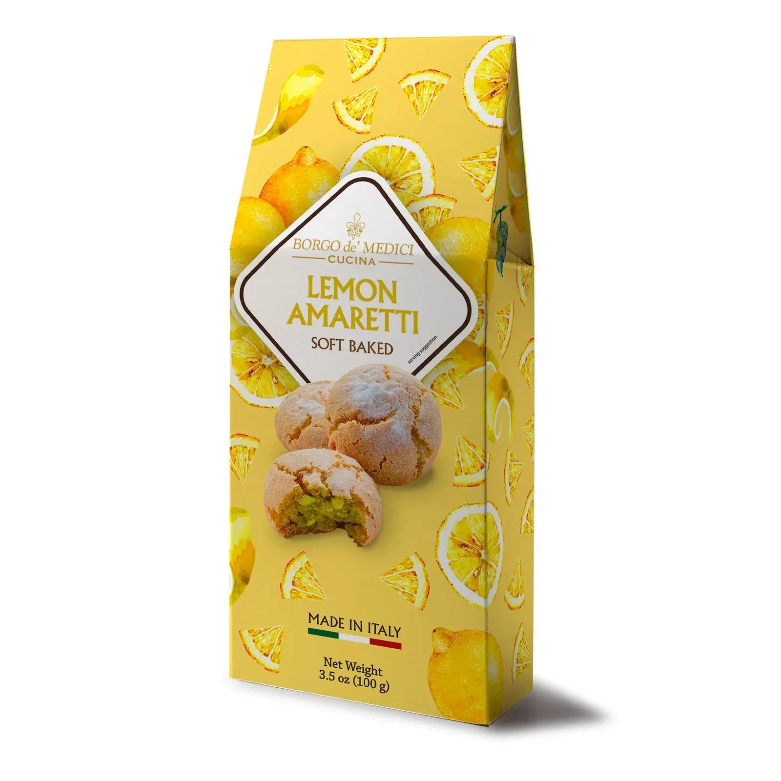 Borgo de Medici Lemon Amaretti Gift Box 100g