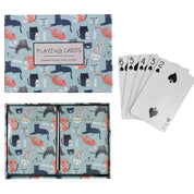 Playing cards cat life