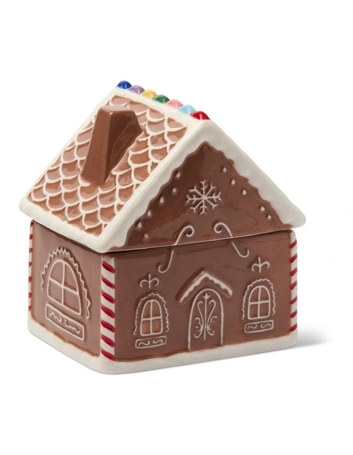 Gingerbread House Ceramic Candle 9.5oz