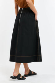 Marion Skirt Dark Denim