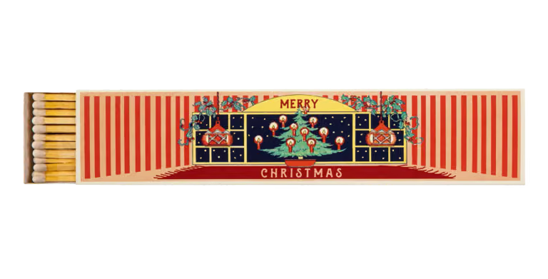 Archivist Christmas Window Long Matches