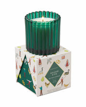 Holiday Merry Tinted Glass Candle 4.5oz - Balsam & Fir