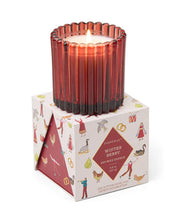 Holiday Merry Tinted Glass Candle 4.5oz - Winter Berry