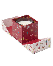 Holiday Merry Tinted Glass Candle 4.5oz - Winter Berry
