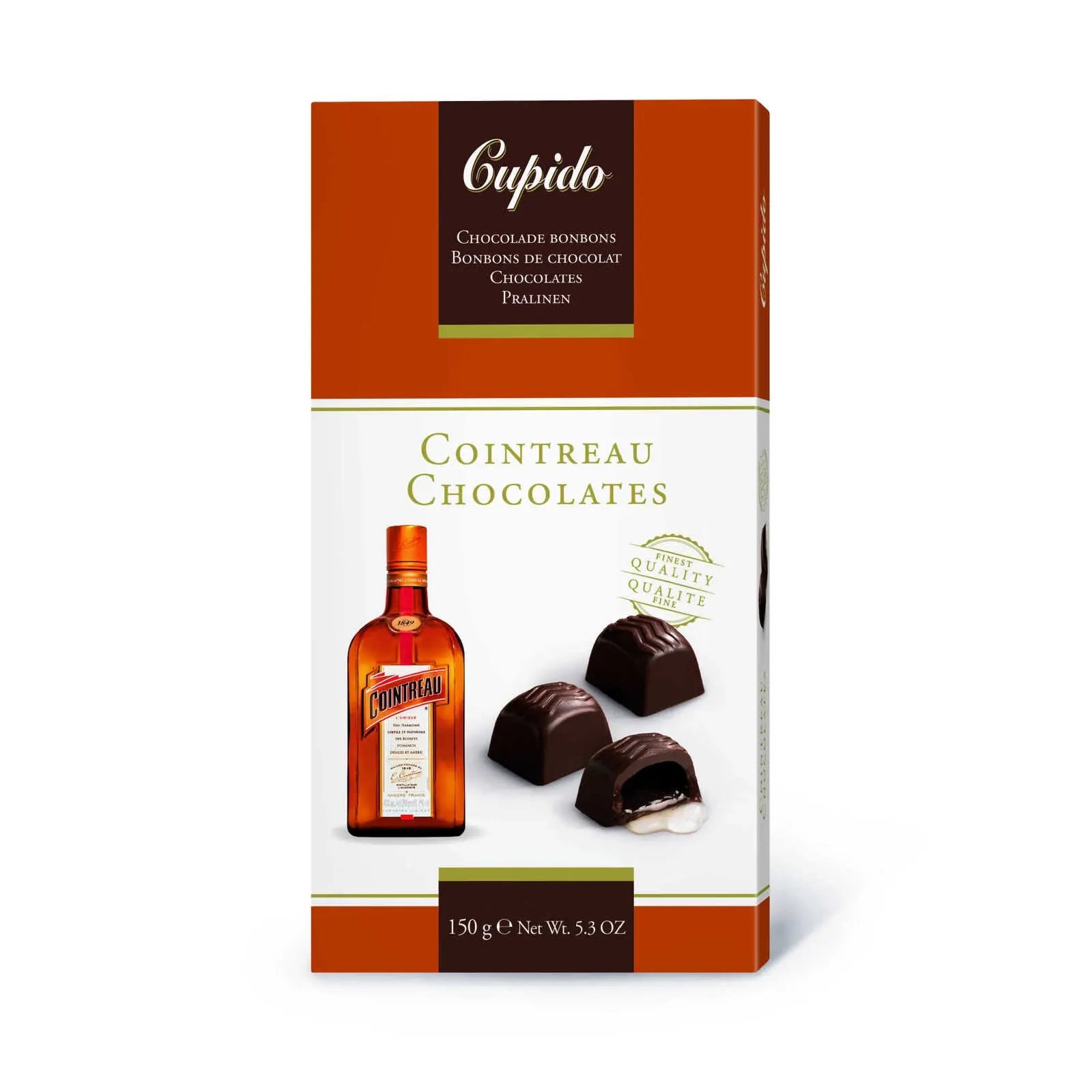 Cupido Chocolate Cointreau Liqueur Pralines 150g