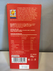 Choco Myths Aussie Legends Milk Chocolate Block - The Surfie 80g