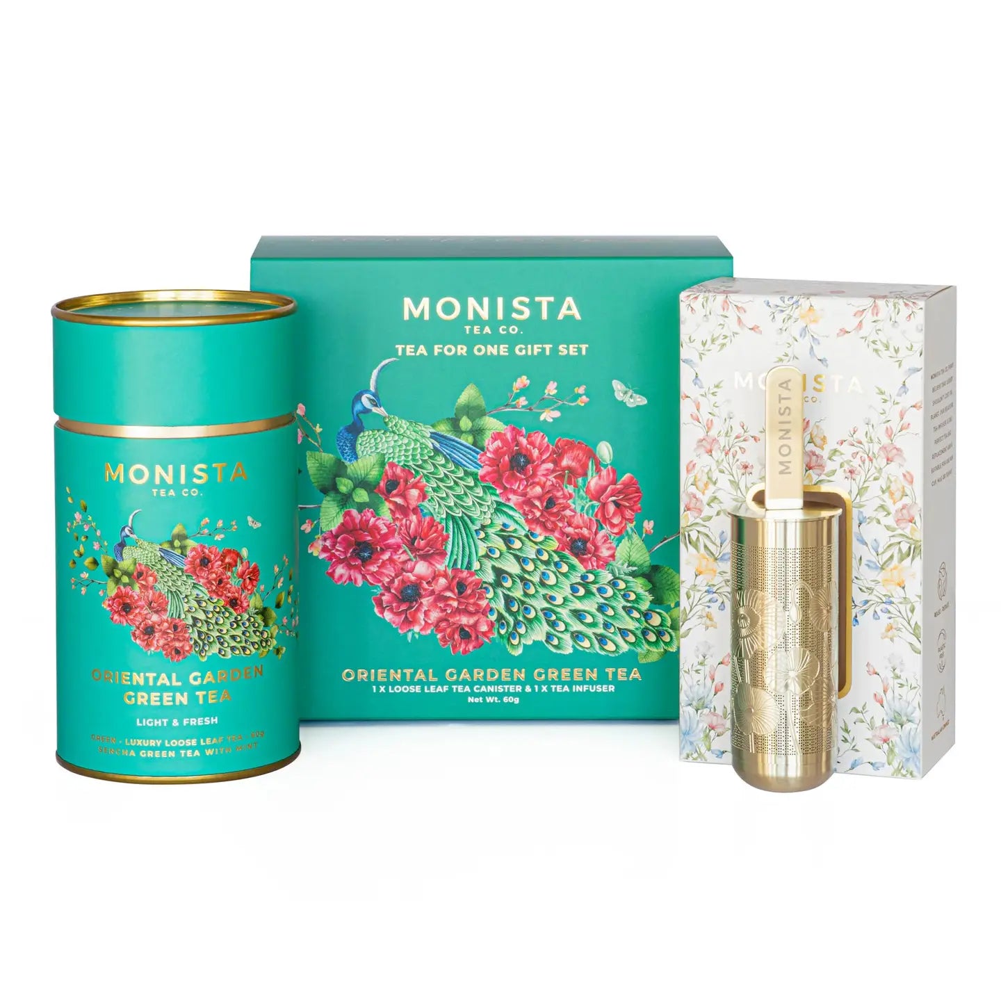 Tea For One Gift Set - Oriental Garden Green Tea