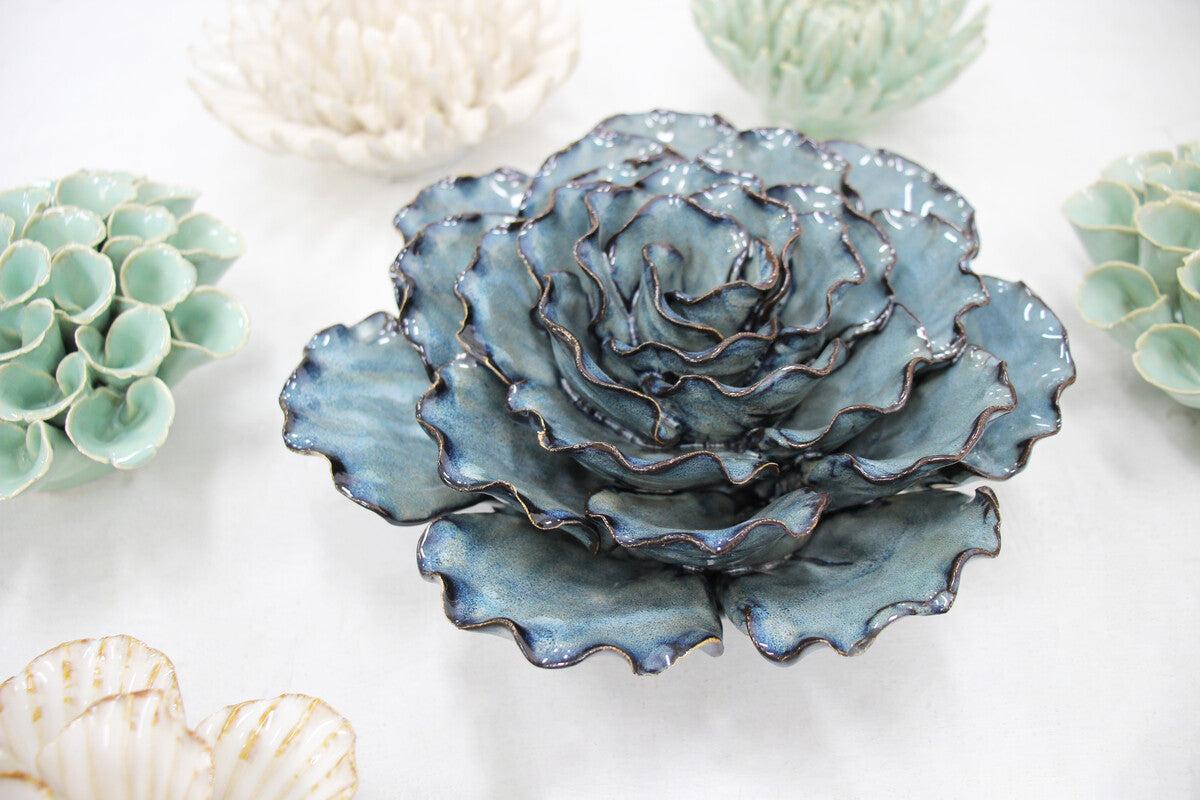 Ceramic Flower Ocean Xl