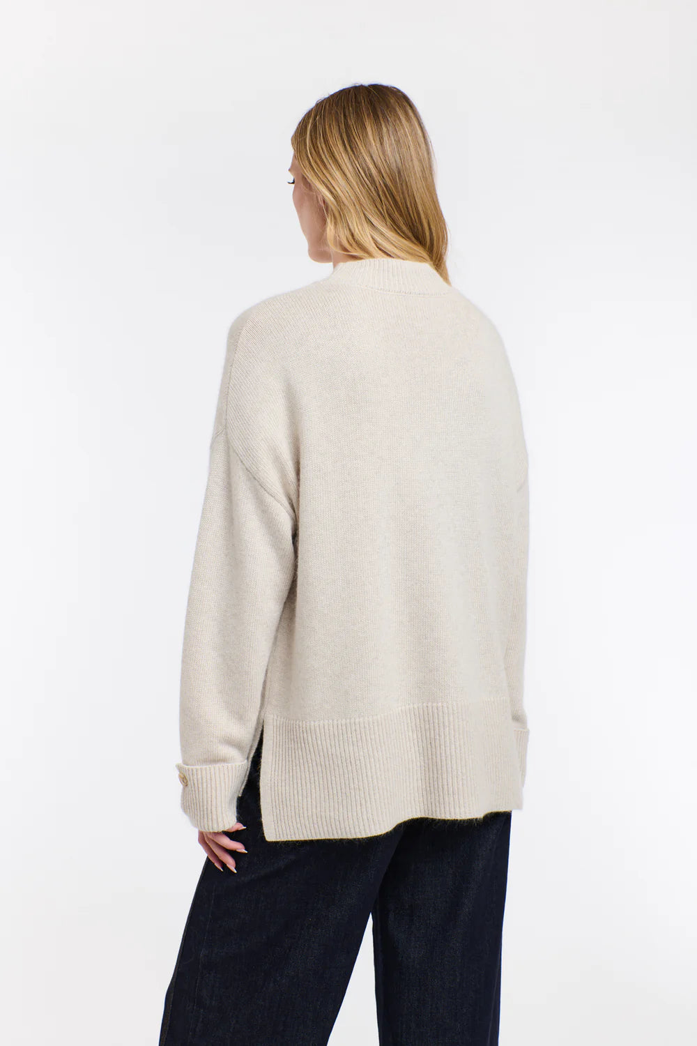 Alpine Cuff Jumper Natural