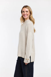 Alpine Cuff Jumper Natural