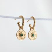 Love Lunamei Chara Amara Earrings Gold