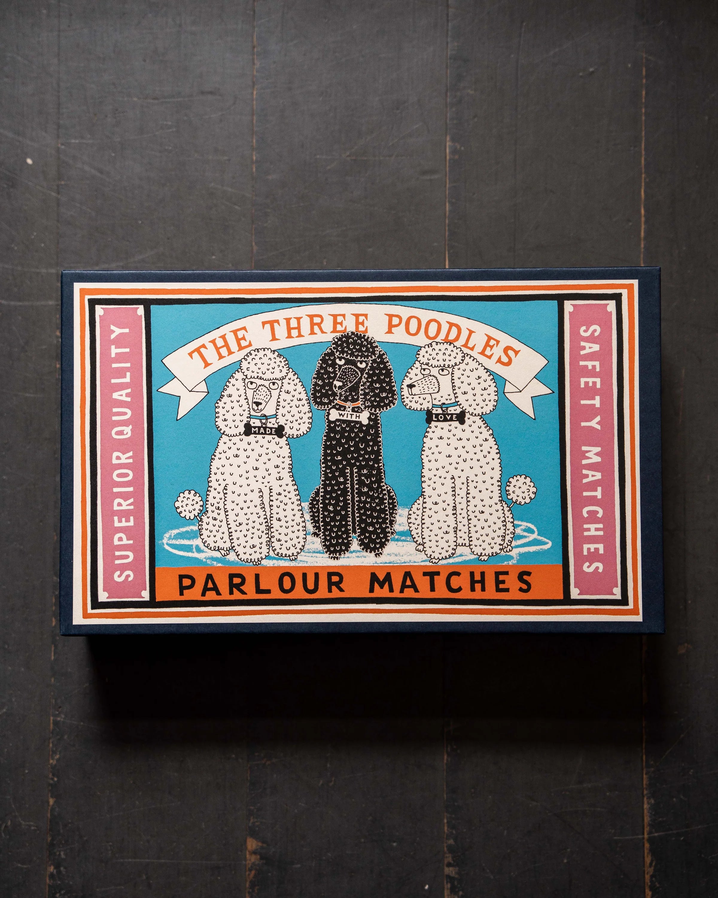 Archivist The Three Poodles Giant Parlour Matches