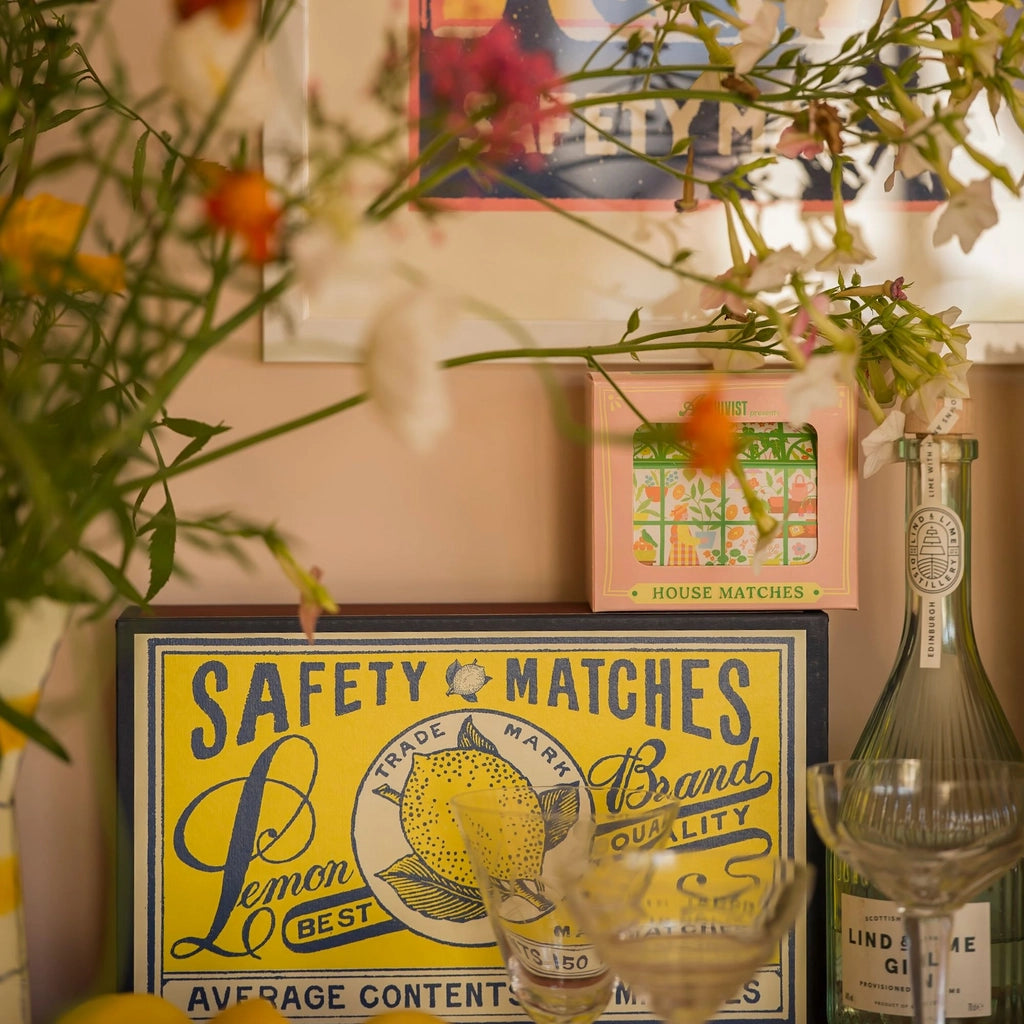 Archivist Giant Matches - Lemon Brand