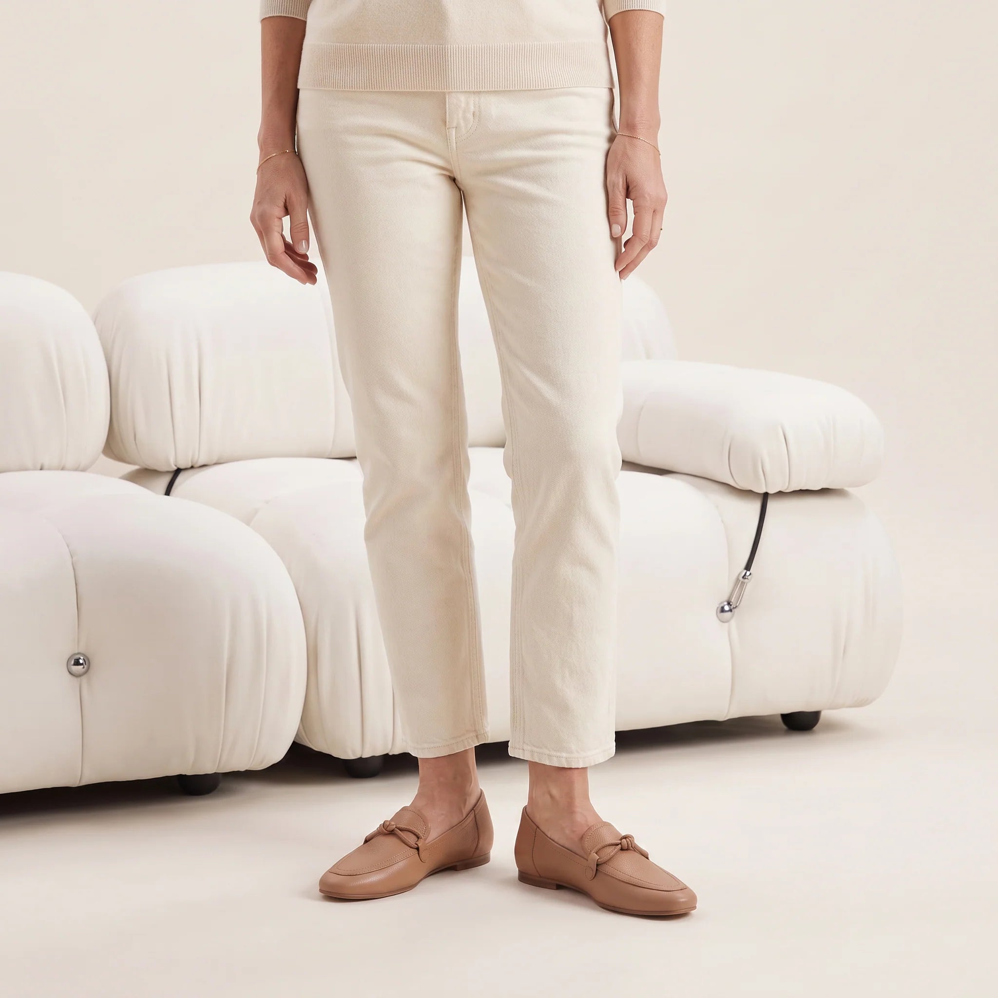 Frankie 4 Ash II Soft Tan Tumbled