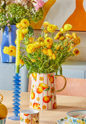 Frutti Bloom Pear Jug by Carla Dinnage detail