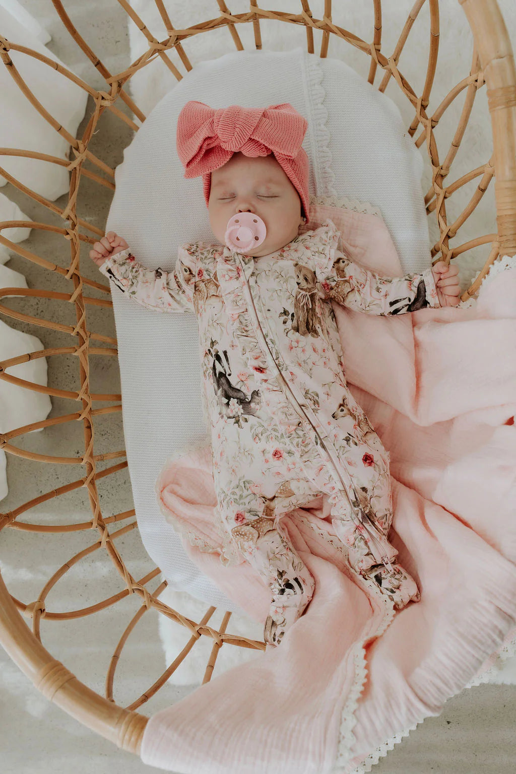 Baby Animals Bamboo Suit