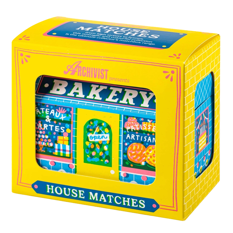 Archivist Bakery House Matches