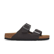 Birkenstock Arizona SFB Black Nubuck Leather Regular