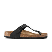 Birkenstock Gizeh Black Birko-Flor Regular