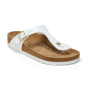Birkenstock Gizeh Patent White Birko-Flor Regular