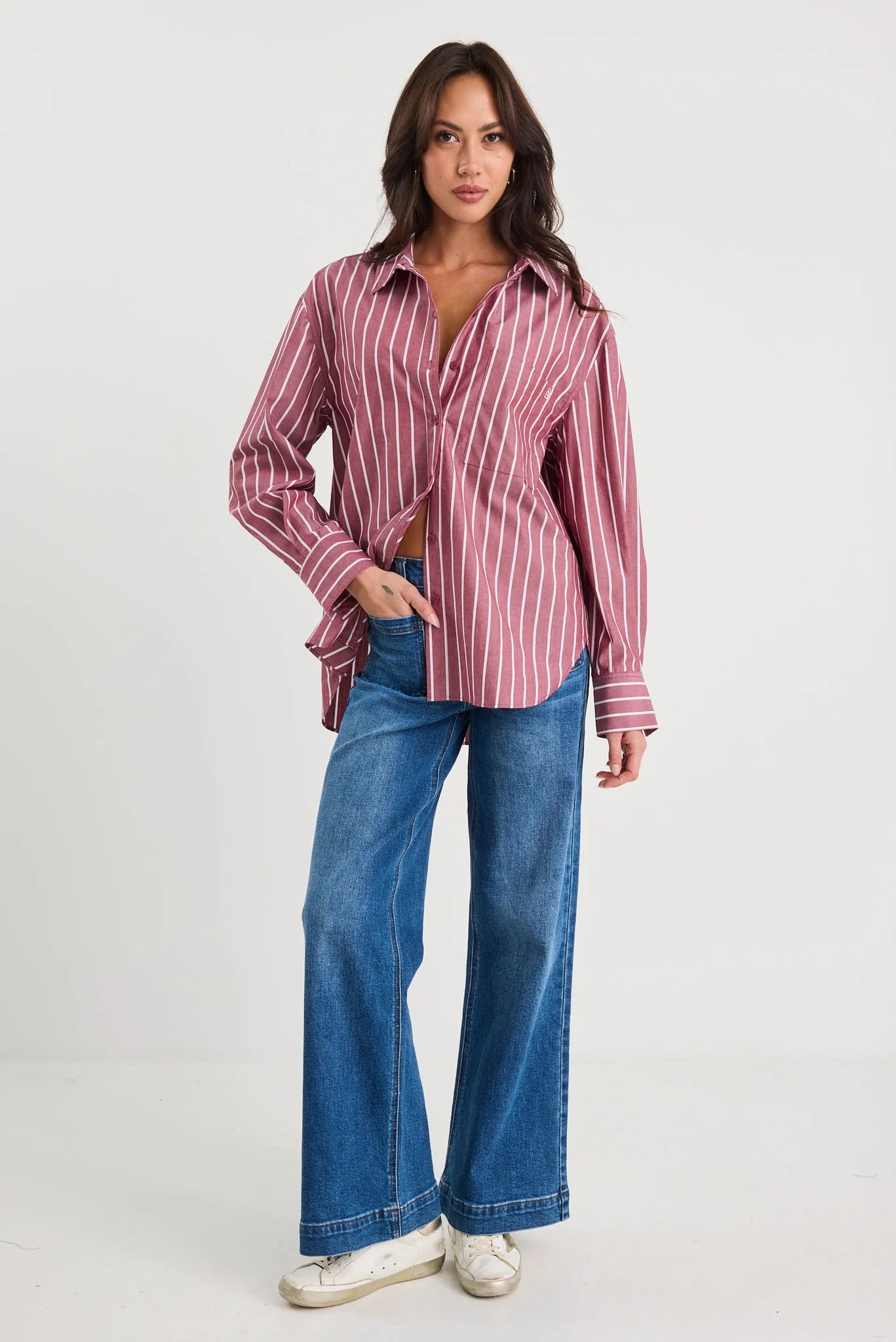 Boyfriendshirtburgundystripe3.webp