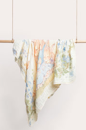 Bunny Tales Bamboo Cotton Layered Muslin Blanket