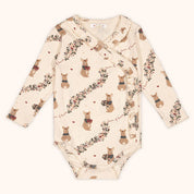 Cha Bil Wrapover body Queen of hearts set
