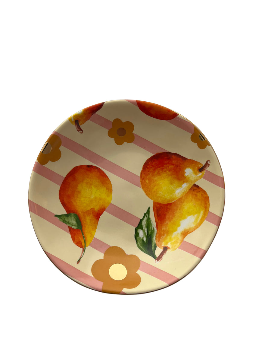 Frutti Bloom Pear Trinket Bowl by Carla Dinnage