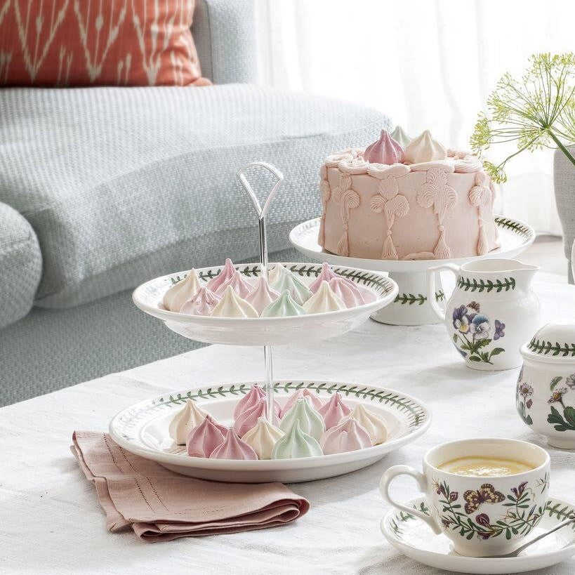 Portmeirion Botanic Garden - 26.8cm 2-Tier Cake Stand