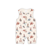 CONFETTI KIDZ Sleeveless Romper Circus Bunnies