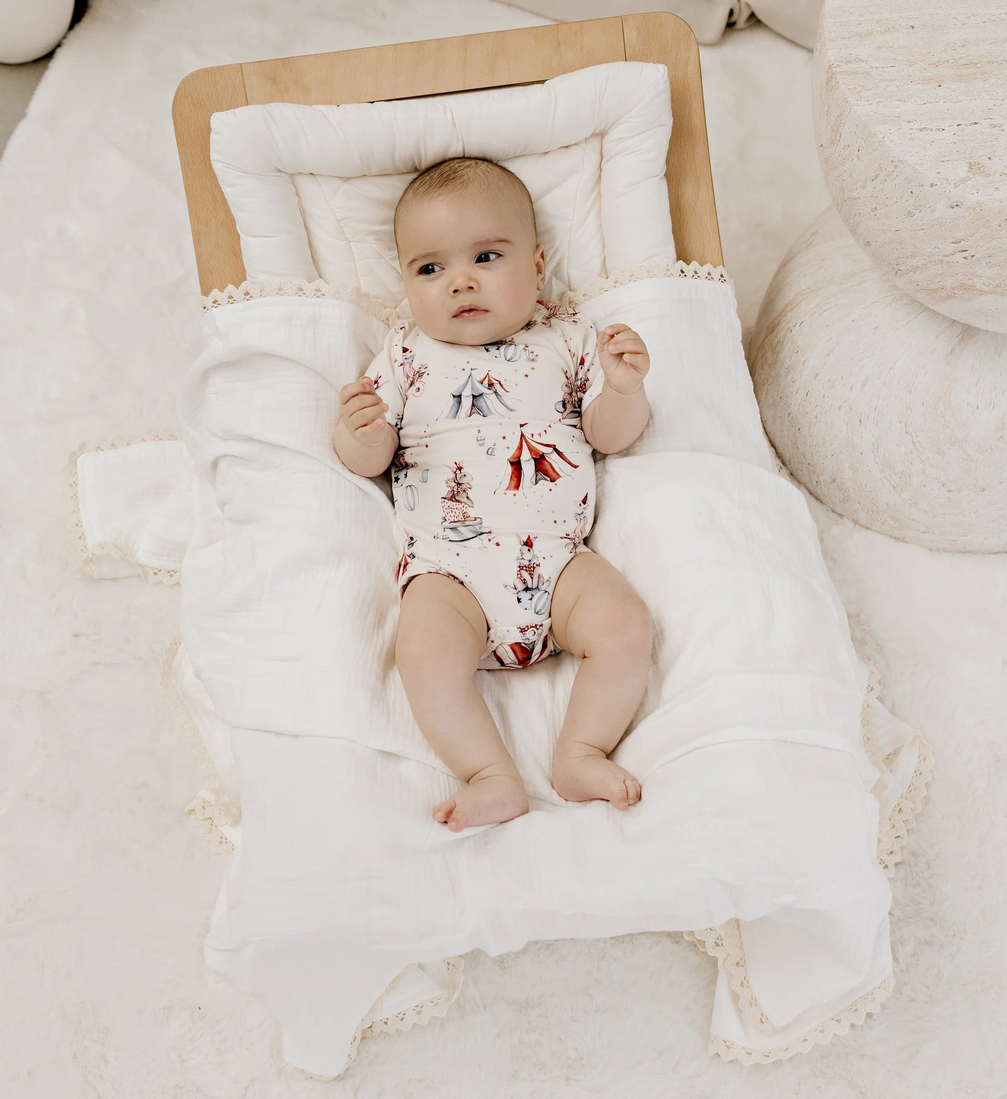 CONFETTI KIDZ Circus Bunnies Bodysuit