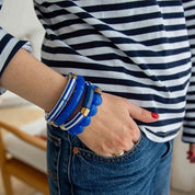 PARABAYA Bombom Single Bracelet - Colbalt