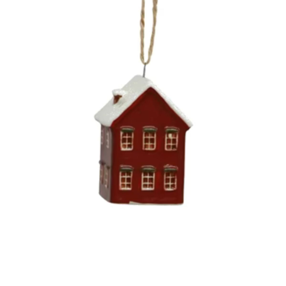 Hanging Mini House Red