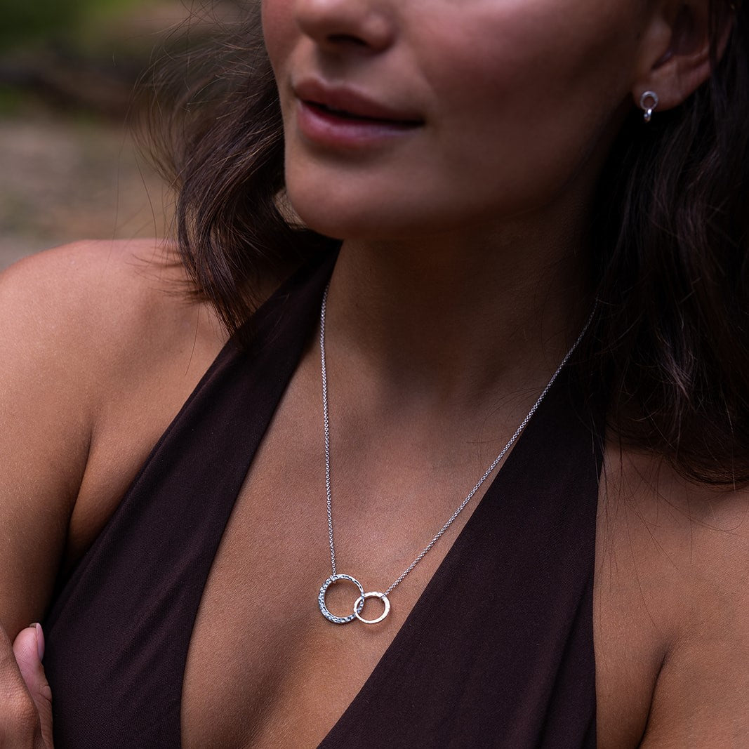 Love Lunamei Devoted Necklace in Silver