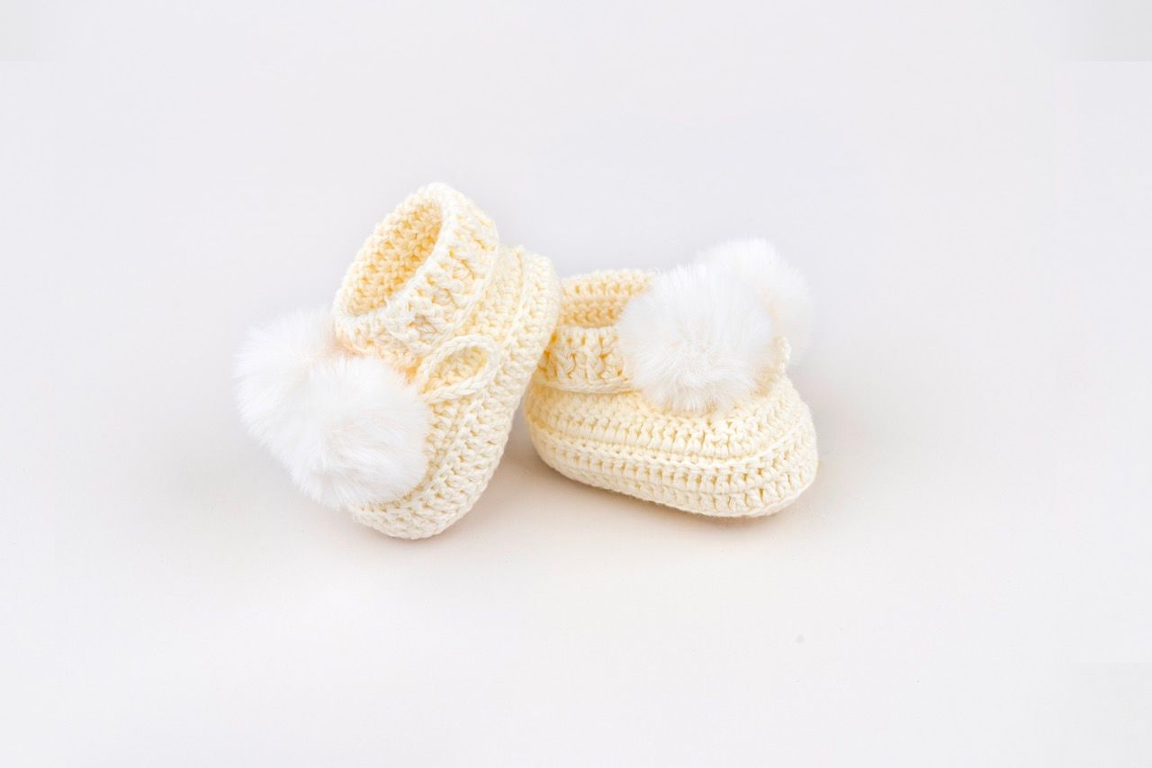 Dlux Topsy PomPom Bootees