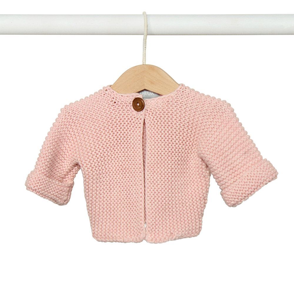 DLUX Baby Cardi Rice
