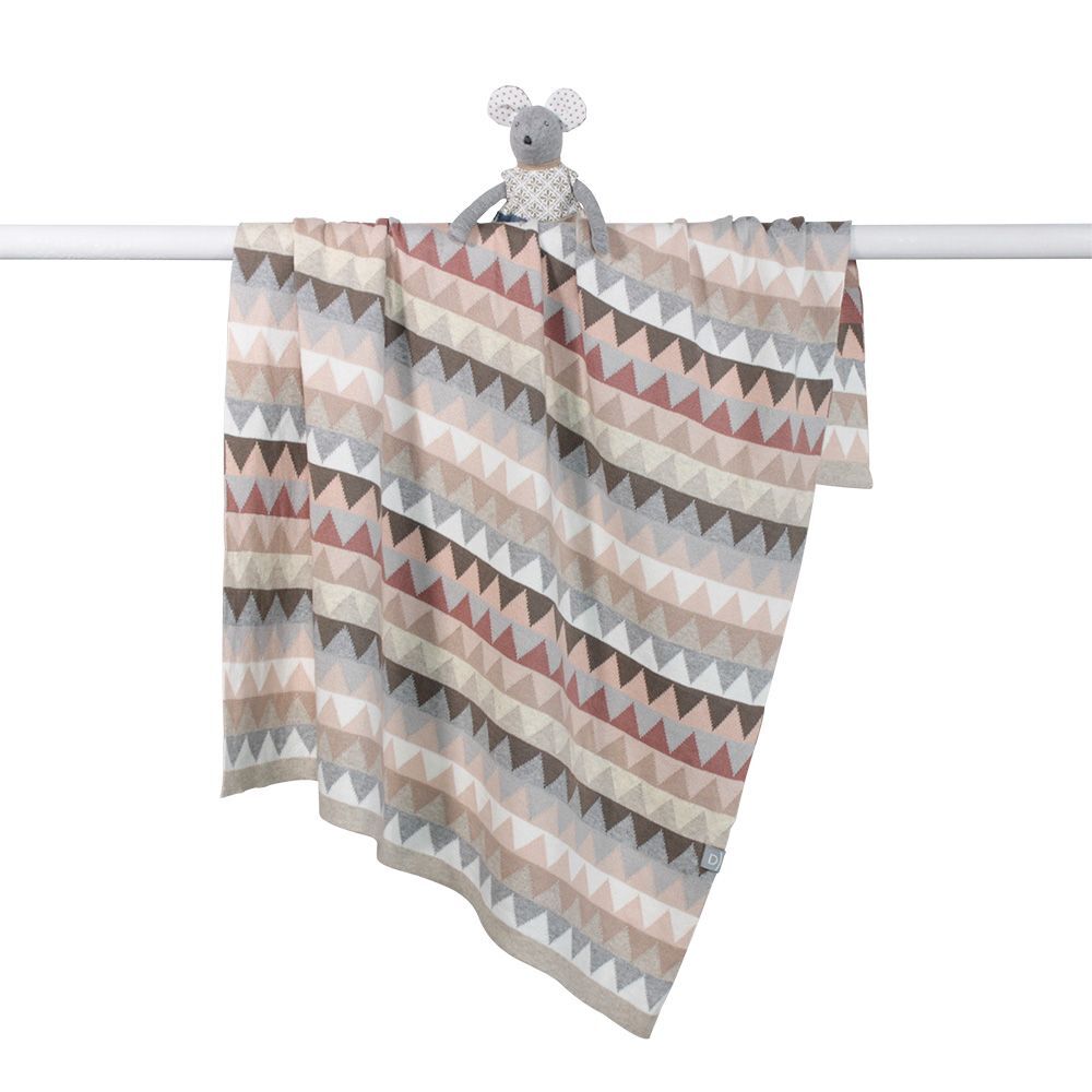 Archie Baby Stroller Blanket - Premium and Reversible Design