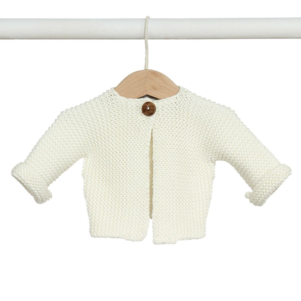 DLUX Baby Cardi Rice