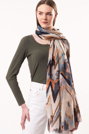 Sienna wool Scarf Natural