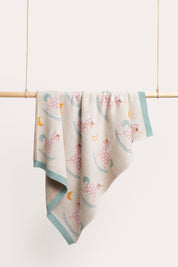 Dlux Magical Unicorn knit blanket