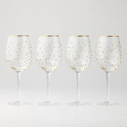 Pilbeam Dotti Wine Glasses Set of 4 – 400mL