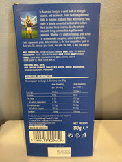 Choco Myths Aussie Legends Milk Chocolate Block - The Footy Wizard 80g