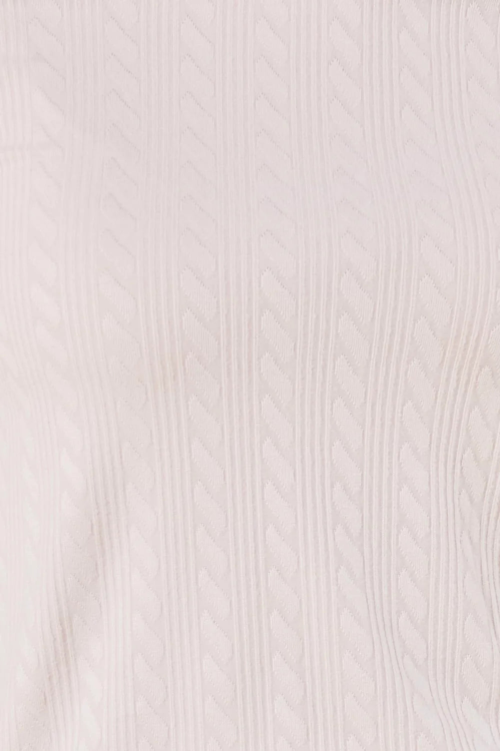 Gingerlilly - Ellie Lightweight Velour Cable Knit Set Pink