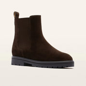 Frankie 4 Chocolate Suede Boot