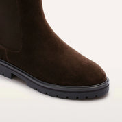 Frankie 4 Chocolate Suede Boot