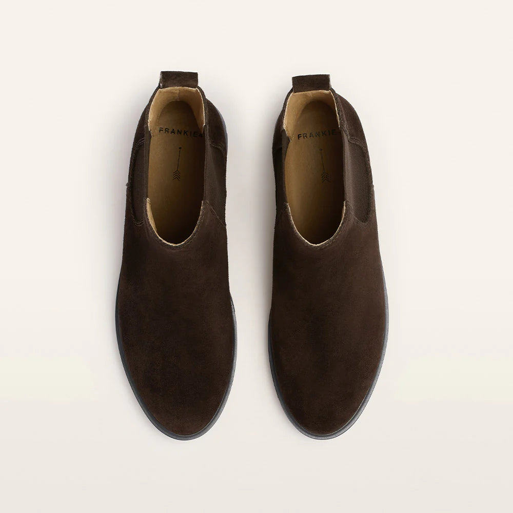 Frankie 4 Chocolate Suede Boot