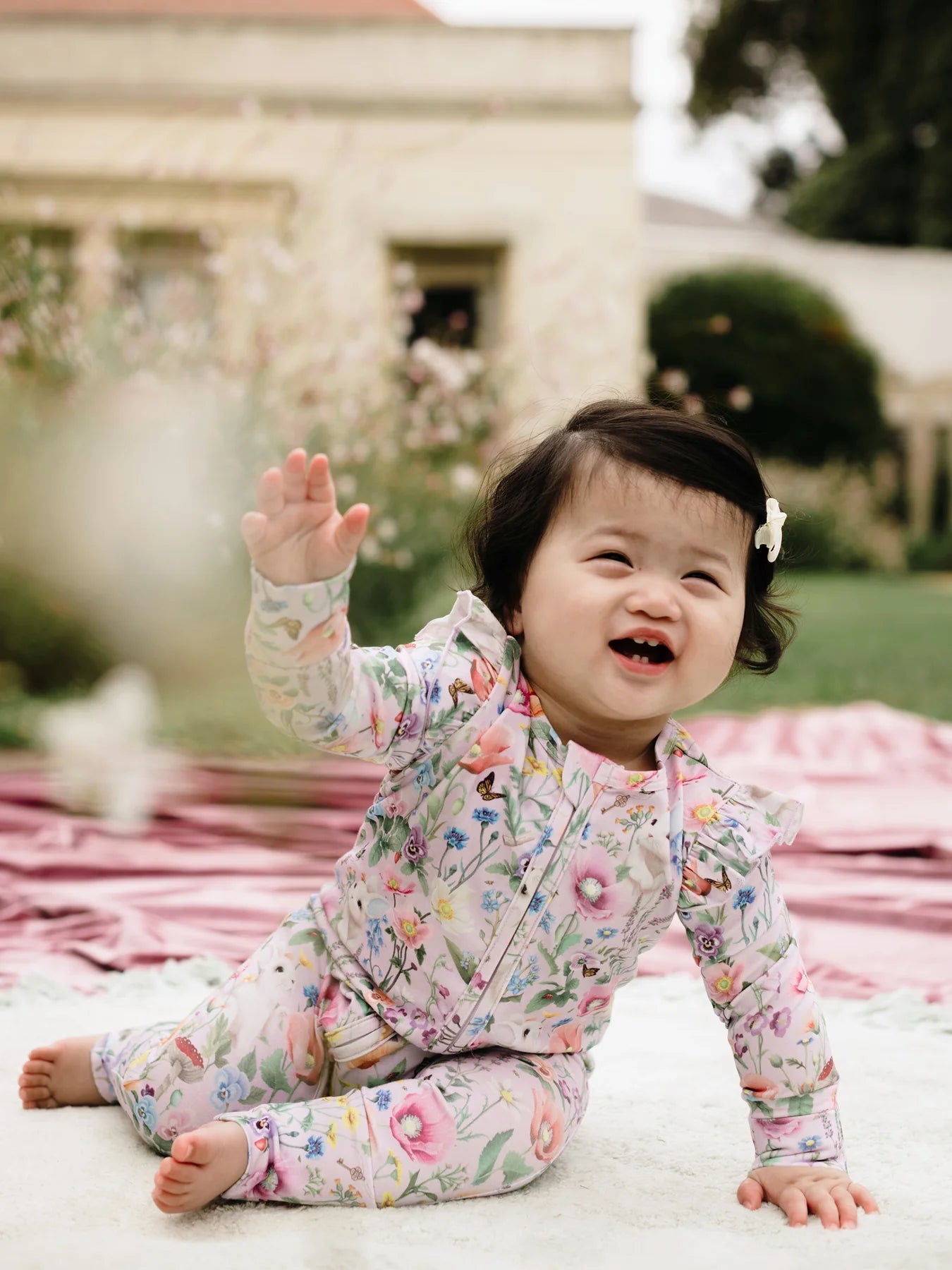Fleur Harris Baby Coverall Set Lilac