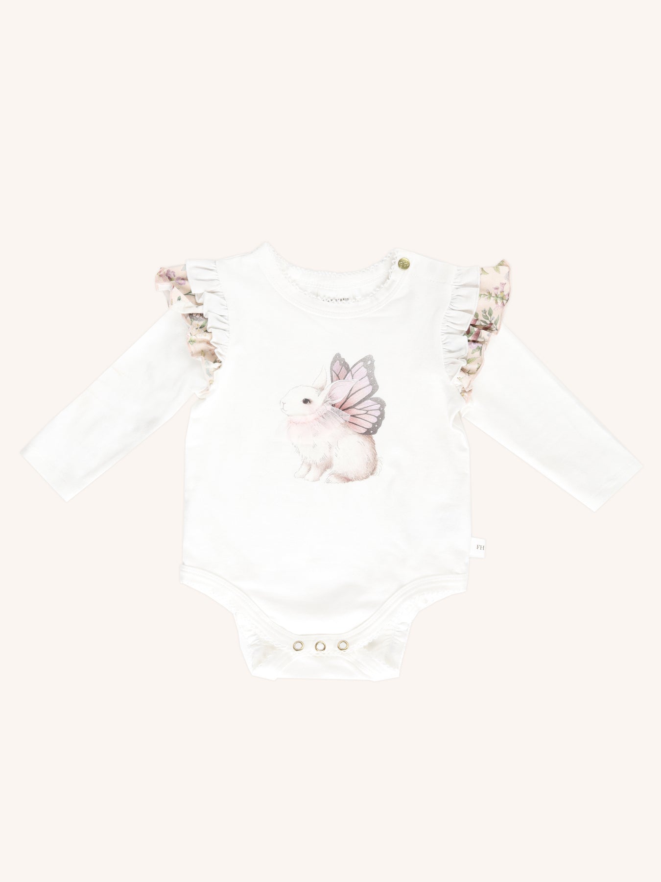 FLEUR HARRIS Delightful Frill Bodysuit - Angel Wings